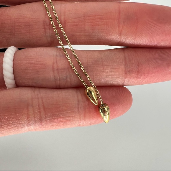 Stella & Dot Elegant Gold and Silver Bead Easy Adjustable Necklace Jewelry - Picture 3 of 8